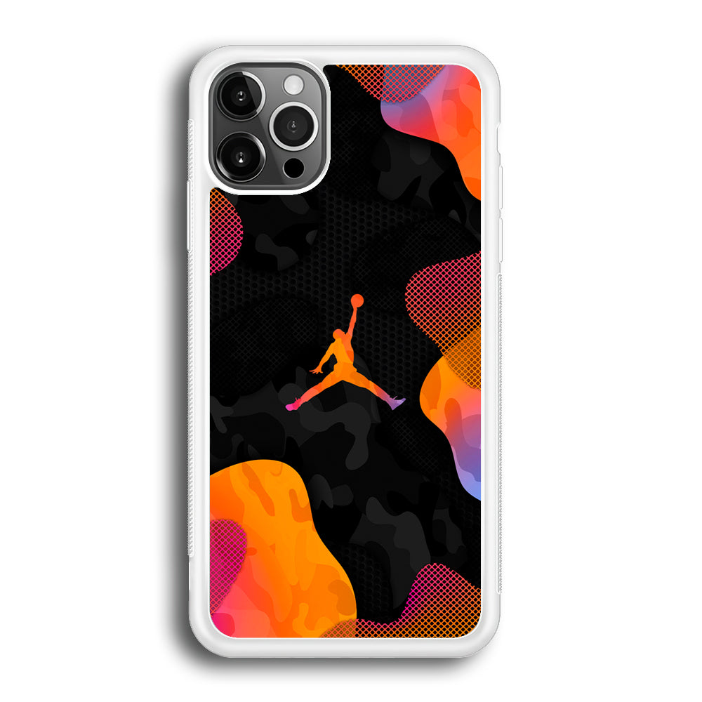 Air Jordan Camouflage on Autumn iPhone 12 Pro Case