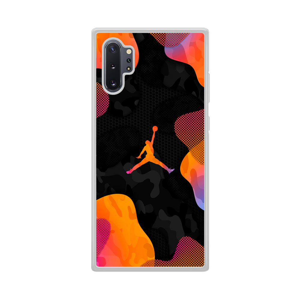 Air Jordan Camouflage on Autumn Samsung Galaxy Note 10 Plus Case