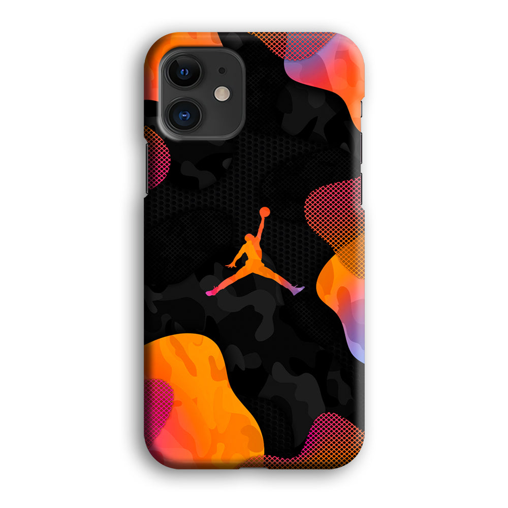 Air Jordan Camouflage on Autumn iPhone 12 Case