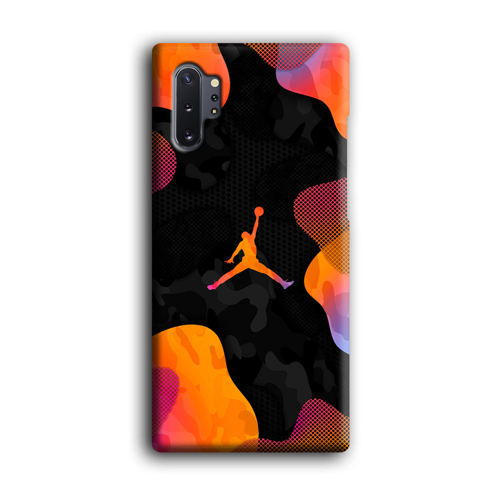 Air Jordan Camouflage on Autumn Samsung Galaxy Note 10 Plus Case