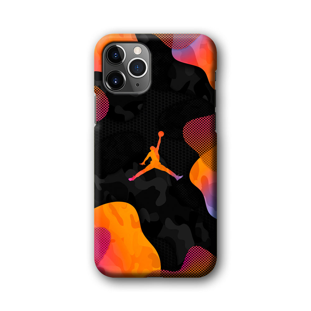 Air Jordan Camouflage on Autumn iPhone 11 Pro Case