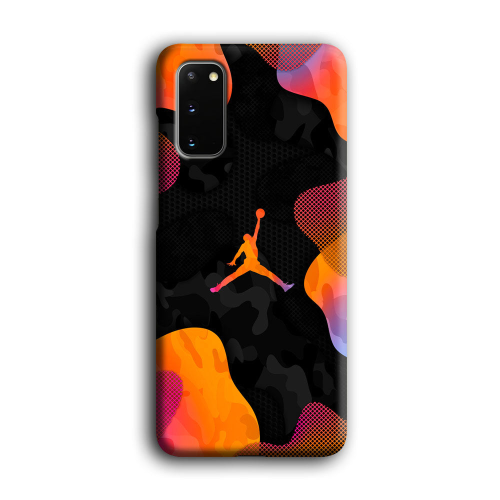 Air Jordan Camouflage on Autumn Samsung Galaxy S20 Case