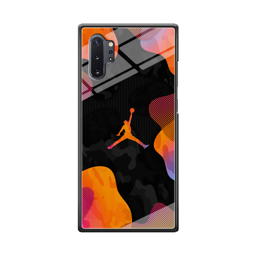 Air Jordan Camouflage on Autumn Samsung Galaxy Note 10 Plus Case