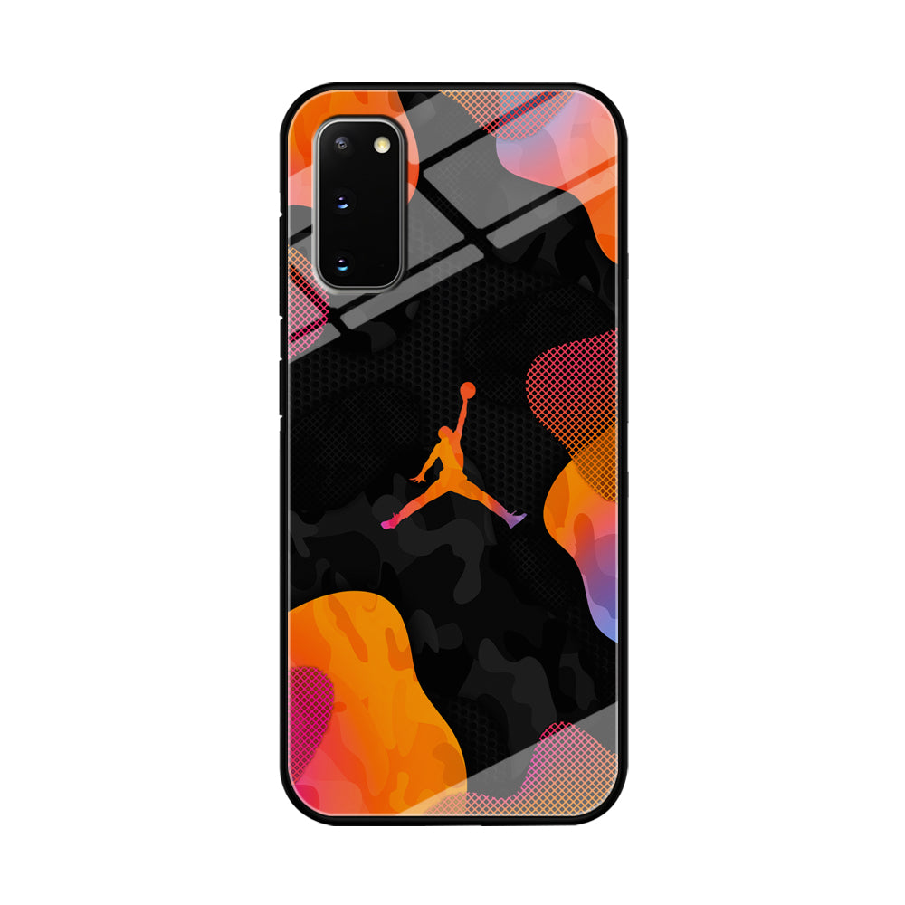 Air Jordan Camouflage on Autumn Samsung Galaxy S20 Case