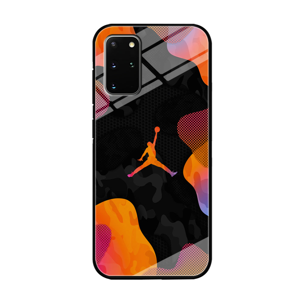 Air Jordan Camouflage on Autumn Samsung Galaxy S20 Plus Case