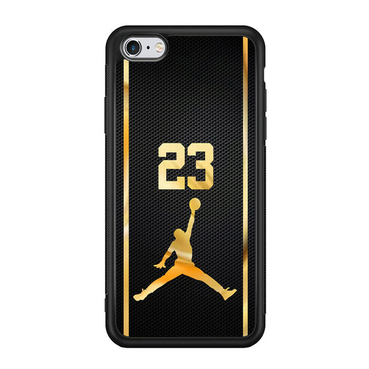 Air Jordan Carbon Stripe Gold iPhone 6 | 6s Case