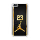 Air Jordan Carbon Stripe Gold iPhone 8 Case