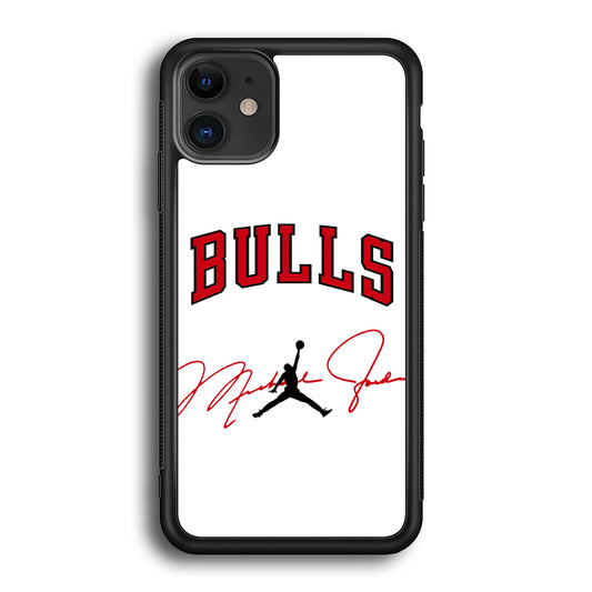 Air Jordan Chicago Bulls Signature iPhone 12 Case