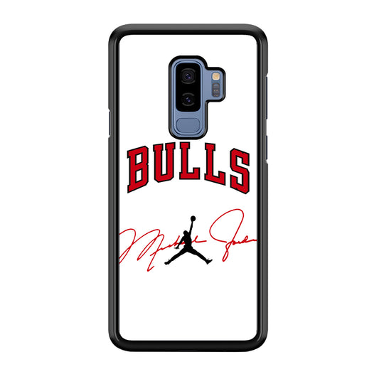 Air Jordan Chicago Bulls Signature Samsung Galaxy S9 Plus Case