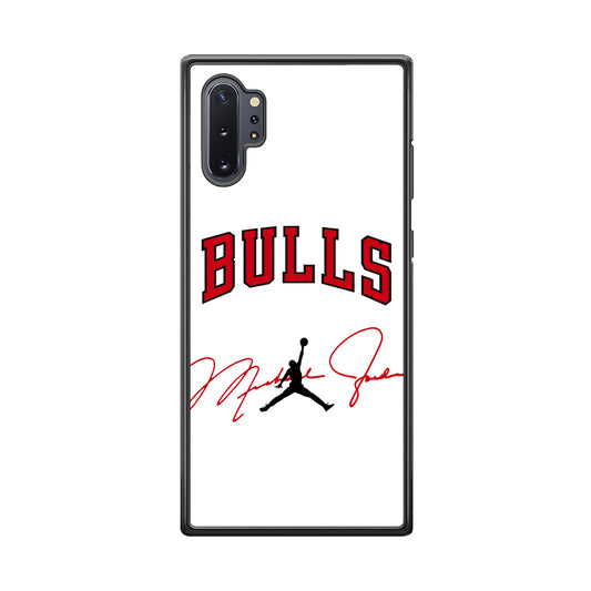 Air Jordan Chicago Bulls Signature Samsung Galaxy Note 10 Plus Case