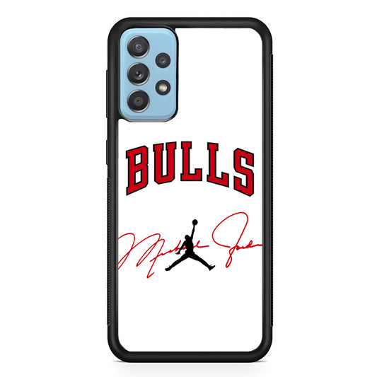 Air Jordan Chicago Bulls Signature Samsung Galaxy A72 Case