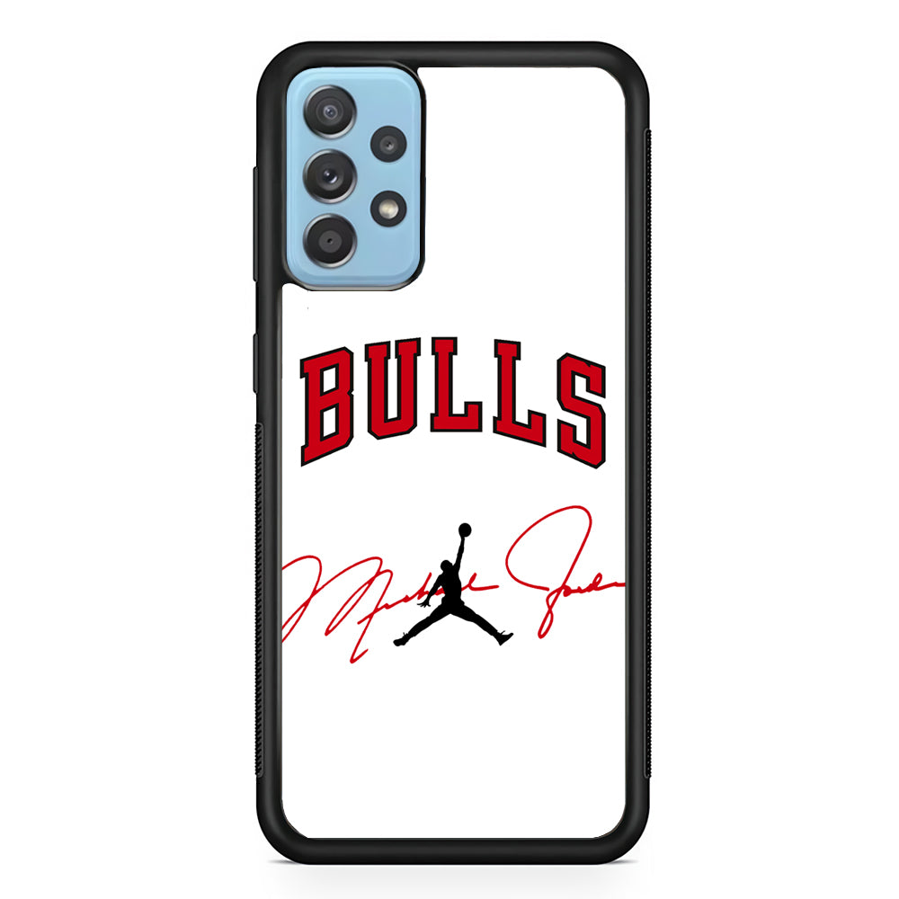 Air Jordan Chicago Bulls Signature Samsung Galaxy A52 Case