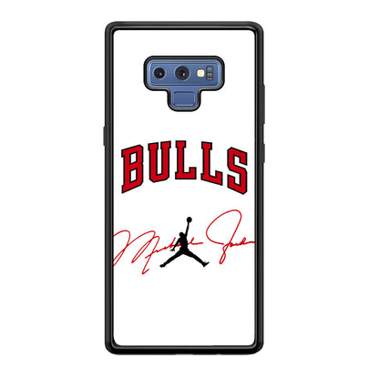 Air Jordan Chicago Bulls Signature Samsung Galaxy Note 9 Case