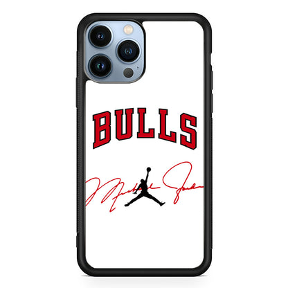 Air Jordan Chicago Bulls Signature iPhone 13 Pro Max Case