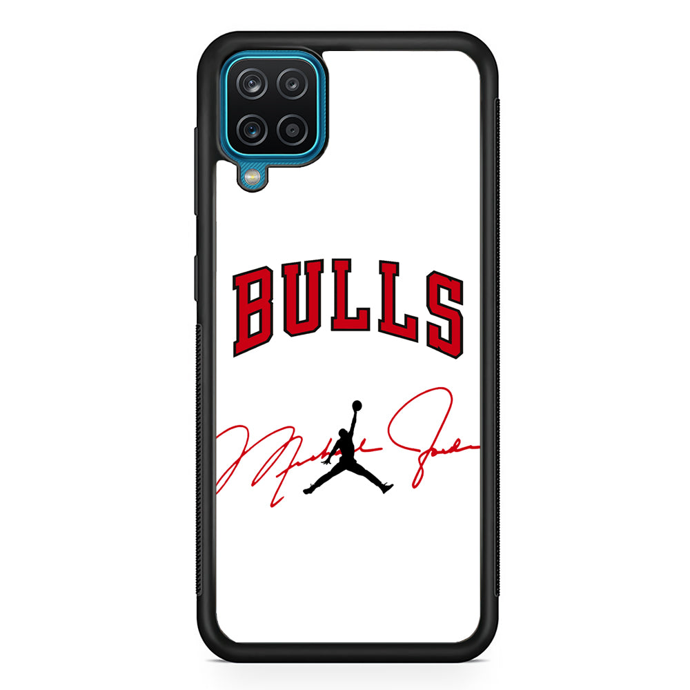 Air Jordan Chicago Bulls Signature Samsung Galaxy A12 Case