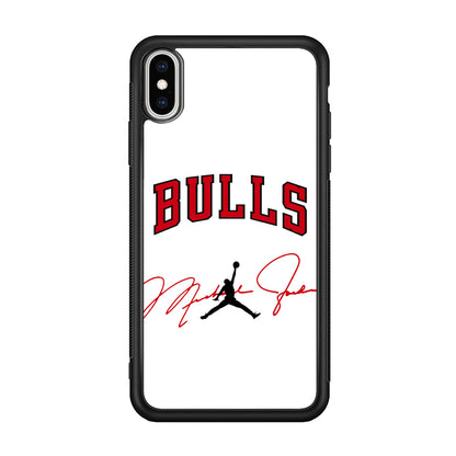 Air Jordan Chicago Bulls Signature iPhone XS Case