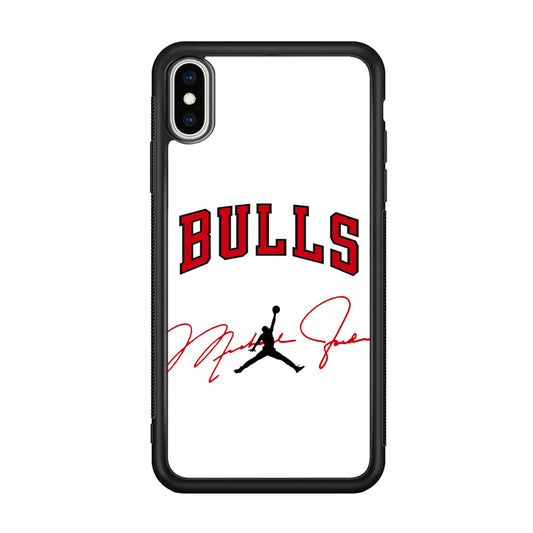 Air Jordan Chicago Bulls Signature iPhone XS Case