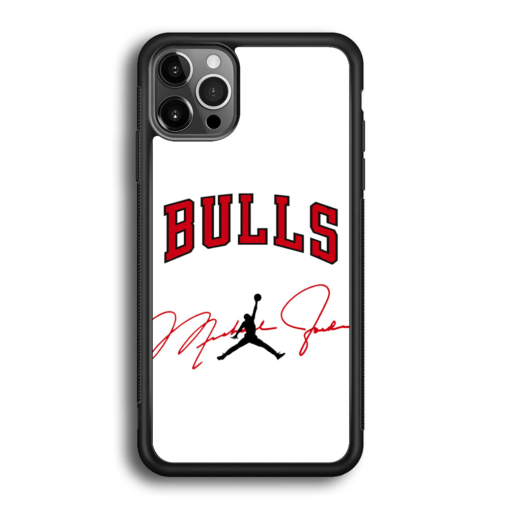 Air Jordan Chicago Bulls Signature iPhone 12 Pro Case