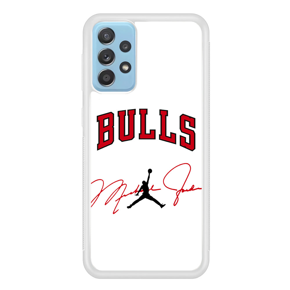 Air Jordan Chicago Bulls Signature Samsung Galaxy A52 Case