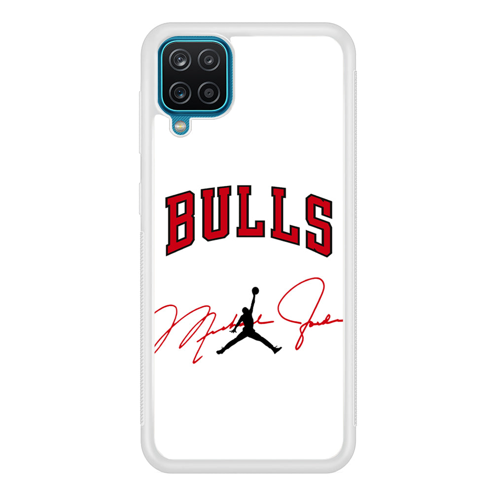 Air Jordan Chicago Bulls Signature Samsung Galaxy A12 Case