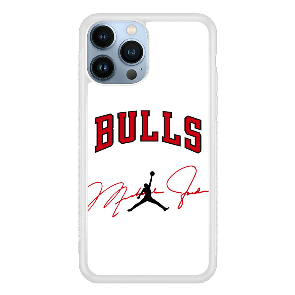 Air Jordan Chicago Bulls Signature iPhone 13 Pro Max Case