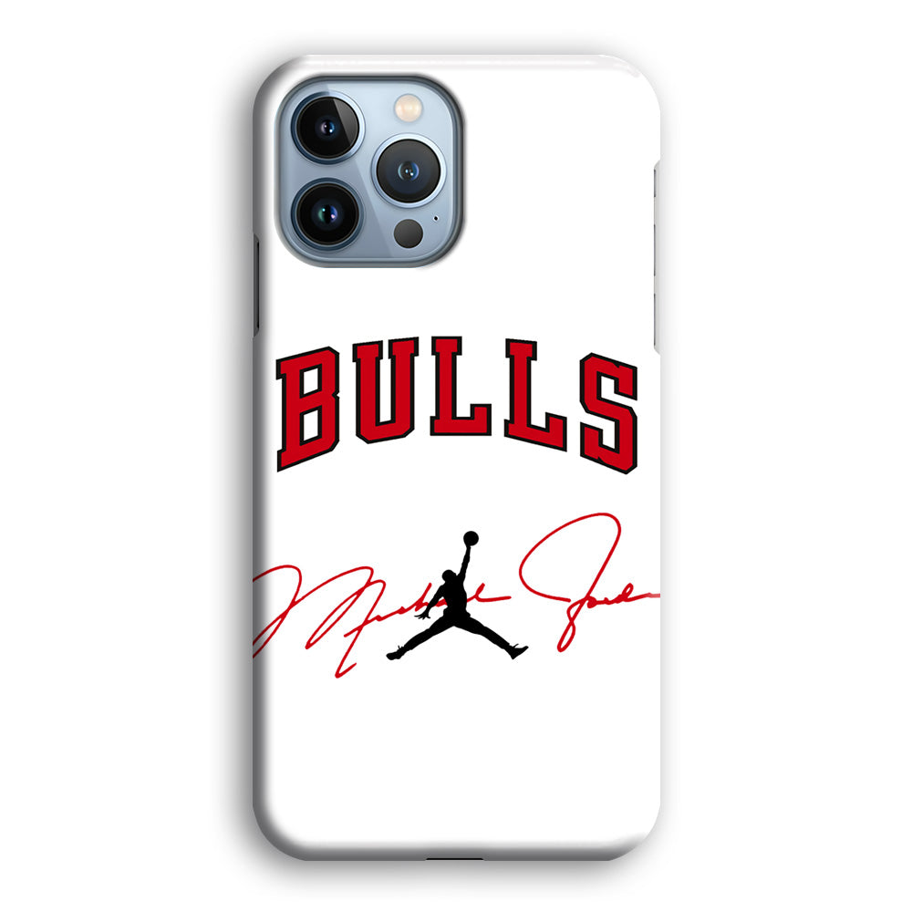 Air Jordan Chicago Bulls Signature iPhone 13 Pro Max Case