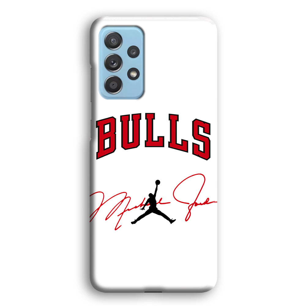 Air Jordan Chicago Bulls Signature Samsung Galaxy A52 Case