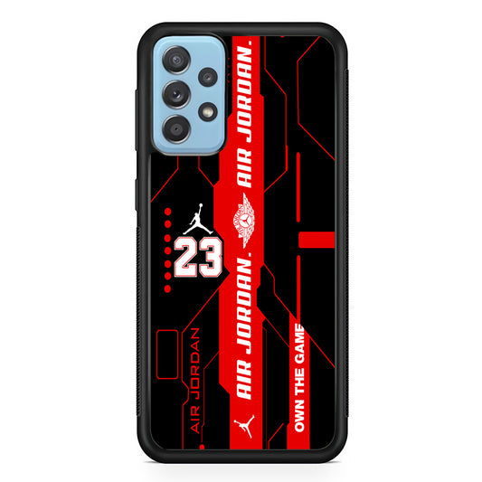Air Jordan Crafting The Cyber Samsung Galaxy A72 Case