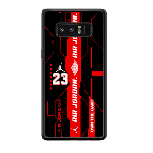 Air Jordan Crafting The Cyber Samsung Galaxy Note 8 Case