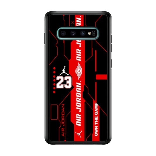 Air Jordan Crafting The Cyber Samsung Galaxy S10 Case