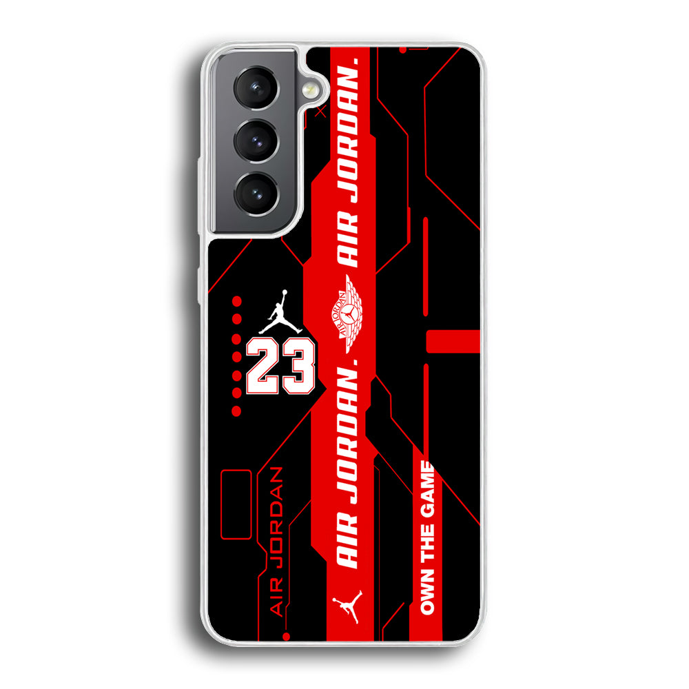 Air Jordan Crafting The Cyber Samsung Galaxy S21 Case