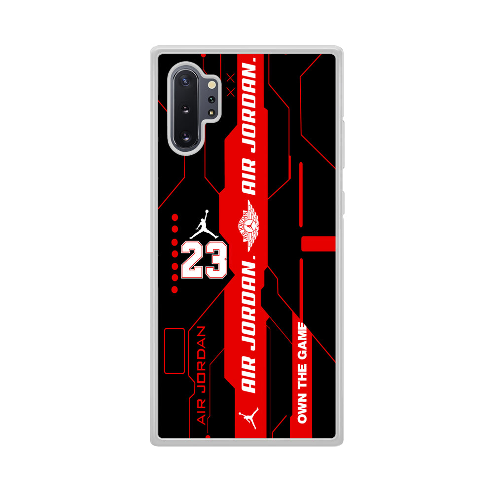 Air Jordan Crafting The Cyber Samsung Galaxy Note 10 Plus Case