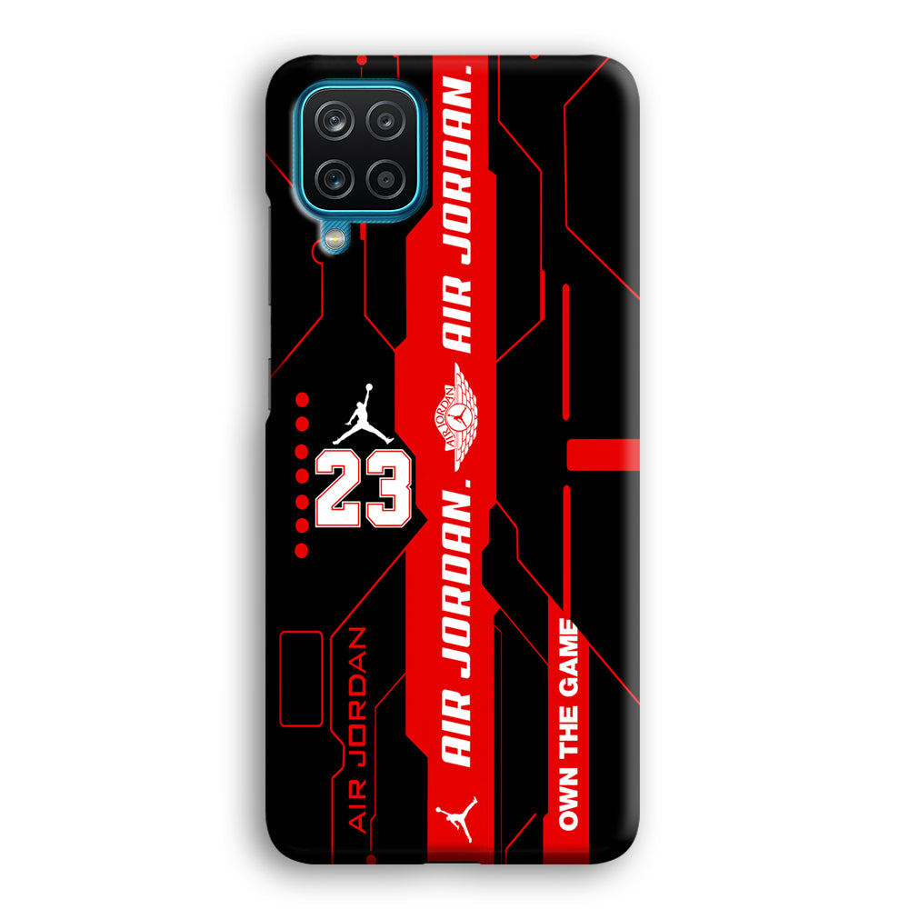 Air Jordan Crafting The Cyber Samsung Galaxy A12 Case