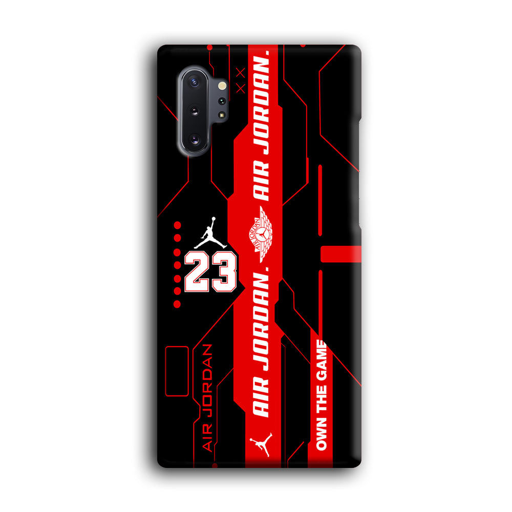 Air Jordan Crafting The Cyber Samsung Galaxy Note 10 Plus Case