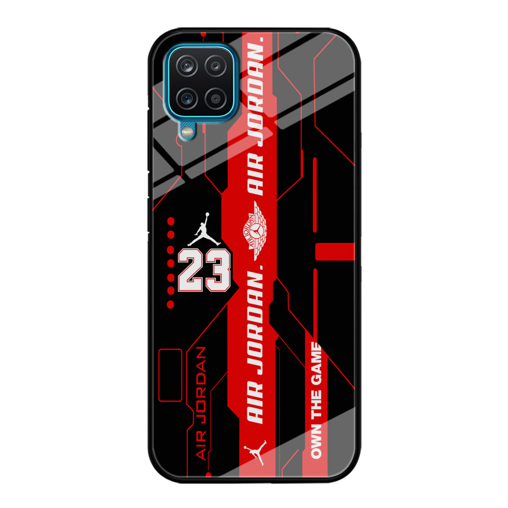 Air Jordan Crafting The Cyber Samsung Galaxy A12 Case