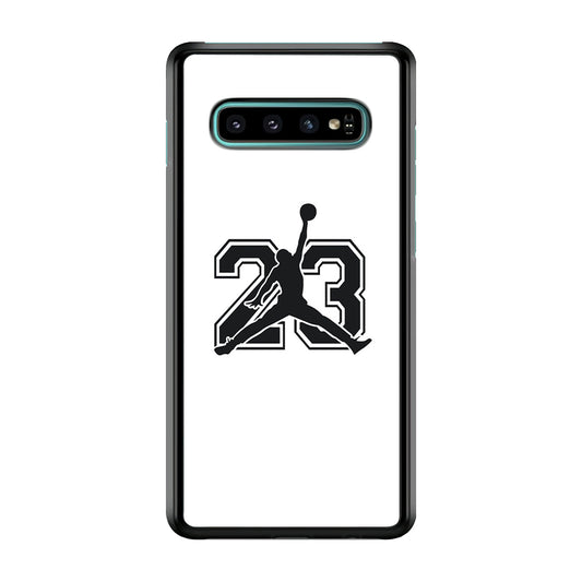Air Jordan Daisy White Samsung Galaxy S10 Case