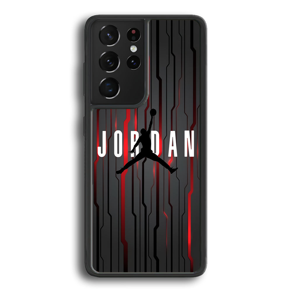 Air Jordan Electrical System Samsung Galaxy S21 Ultra Case - Ezzystore