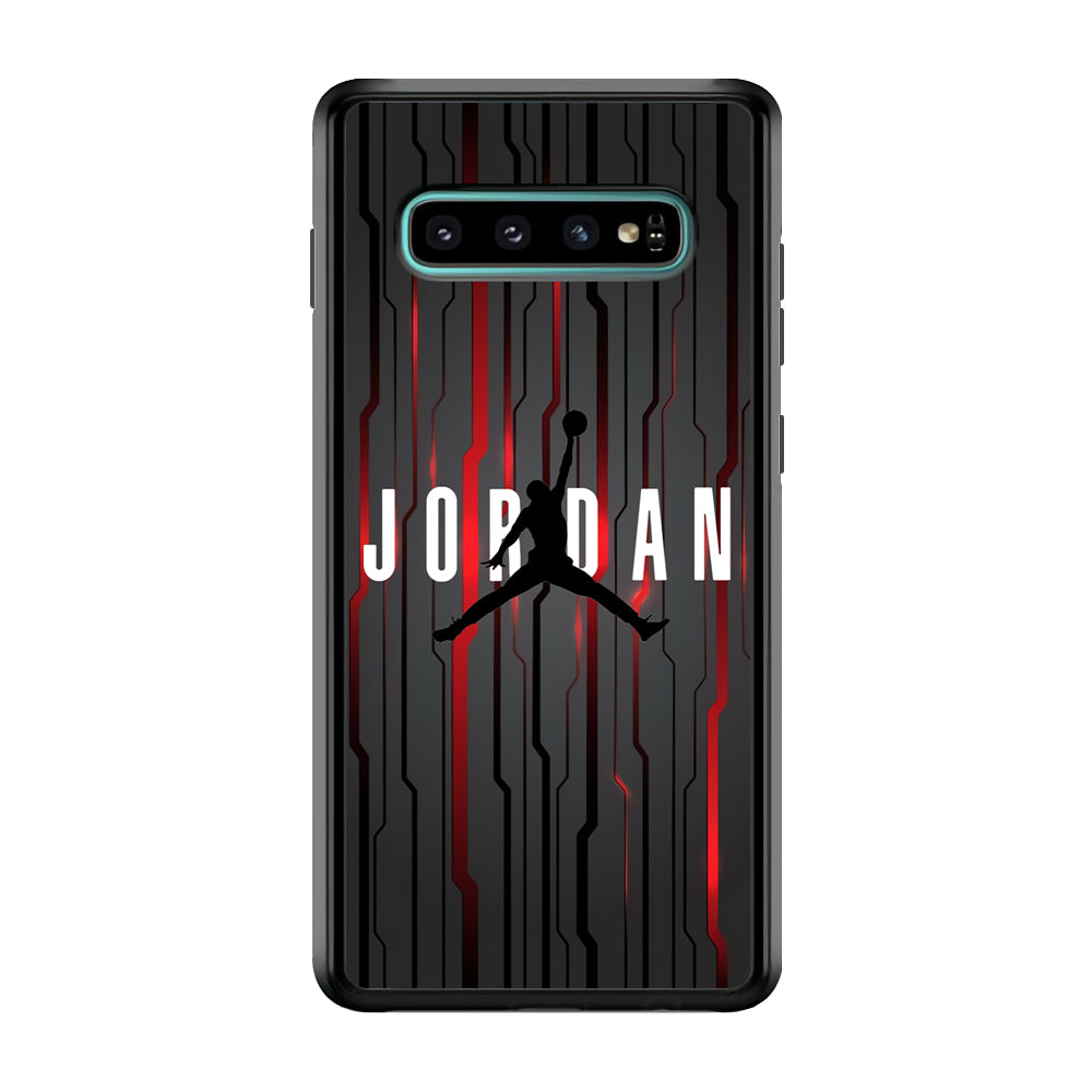 Air Jordan Electrical System Samsung Galaxy S10 Case