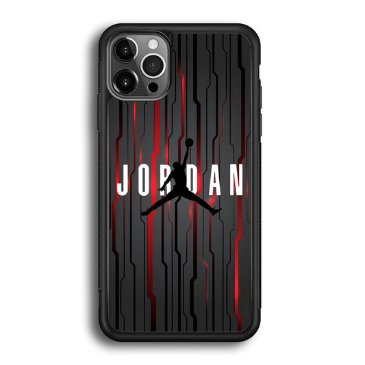 Air Jordan Electrical System iPhone 12 Pro Case