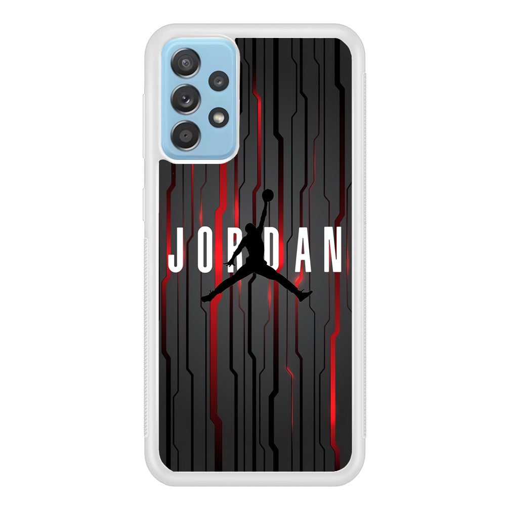 Air Jordan Electrical System Samsung Galaxy A52 Case