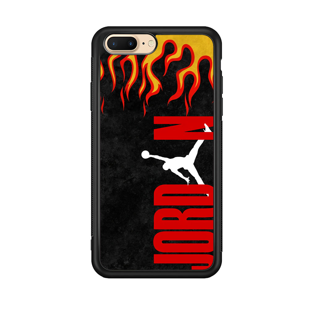 Air Jordan Flame Fire iPhone 7 Plus Case
