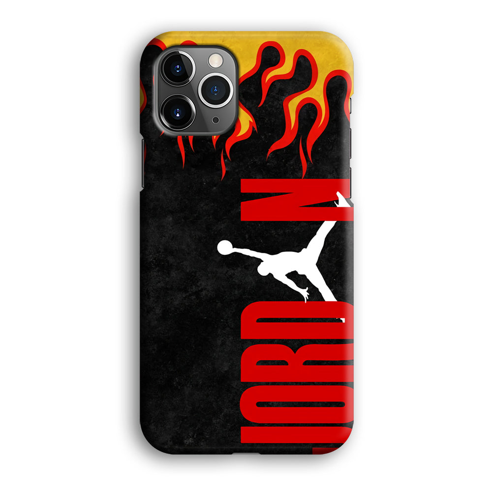 Air Jordan Flame Fire iPhone 12 Pro Case