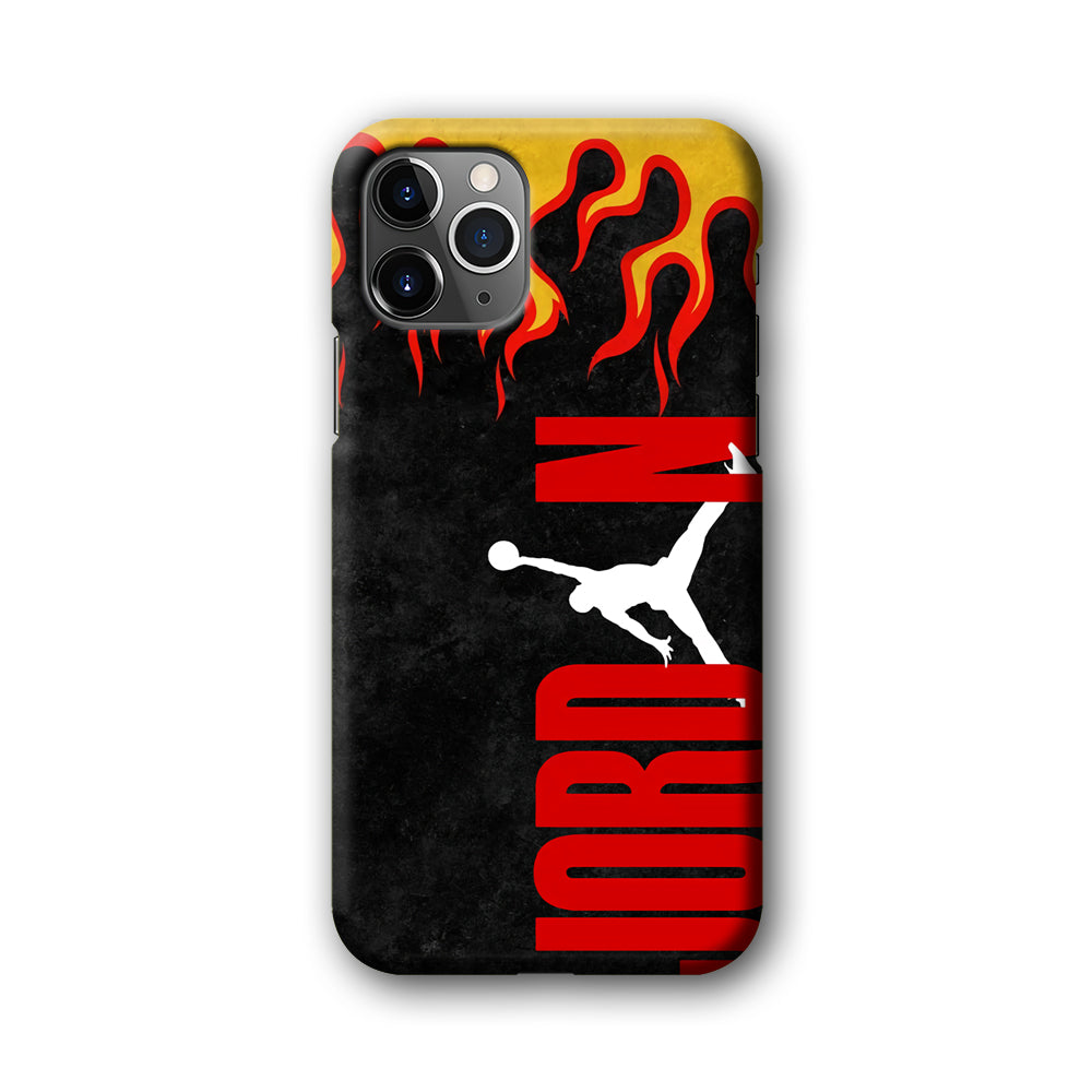 Air Jordan Flame Fire iPhone 11 Pro Max Case