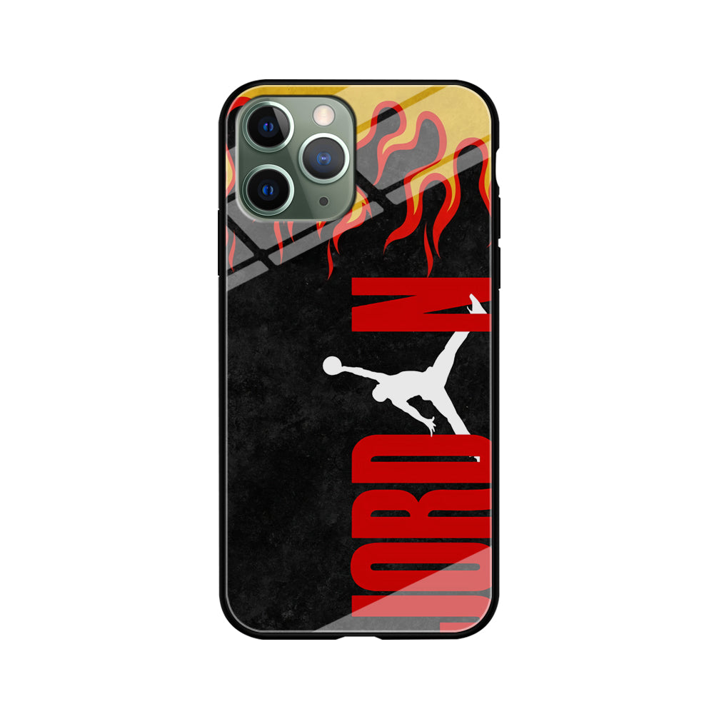 Air Jordan Flame Fire iPhone 11 Pro Max Case