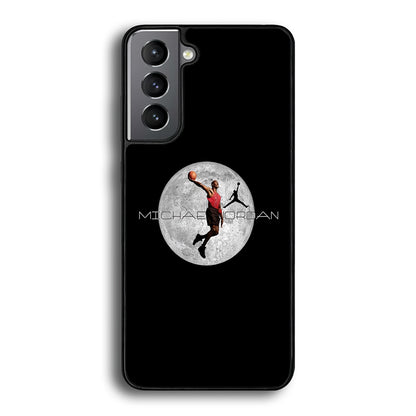 Air Jordan Flying On The Moon Samsung Galaxy S21 Case