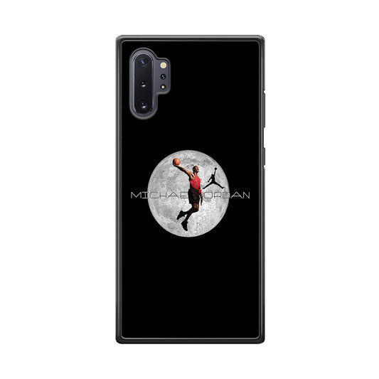 Air Jordan Flying On The Moon Samsung Galaxy Note 10 Plus Case