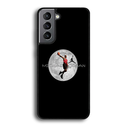 Air Jordan Flying On The Moon Samsung Galaxy S21 Plus Case