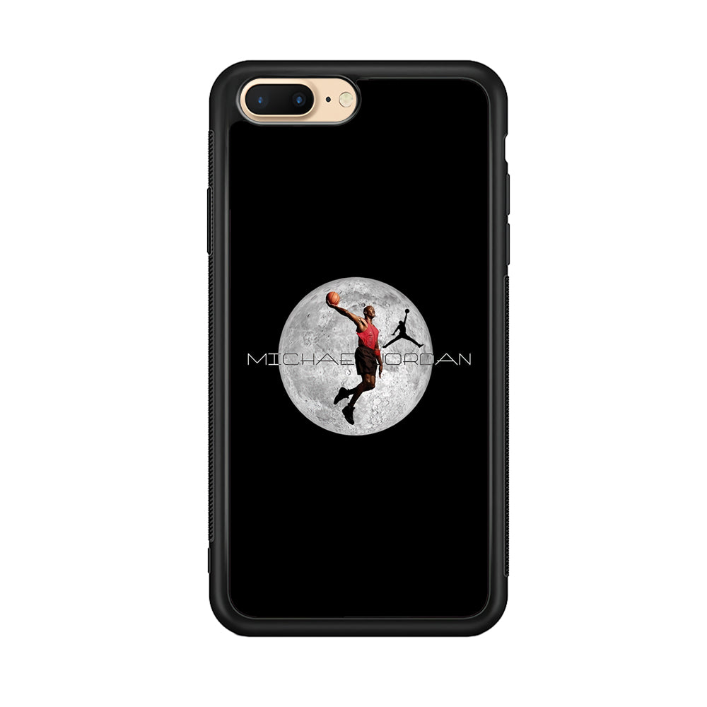 Air Jordan Flying On The Moon iPhone 8 Plus Case