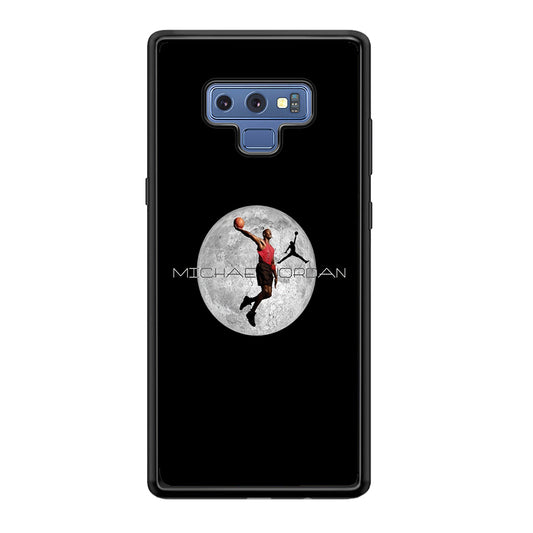 Air Jordan Flying On The Moon Samsung Galaxy Note 9 Case