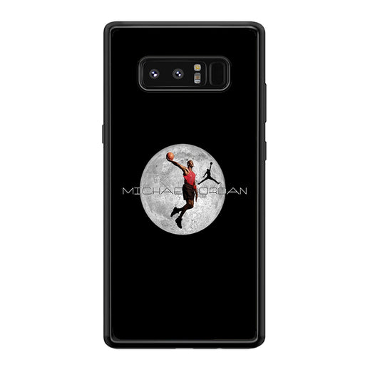 Air Jordan Flying On The Moon Samsung Galaxy Note 8 Case